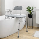 Klupa za kadu s naslonom