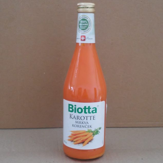 Biotta mrkva sok, 500ml