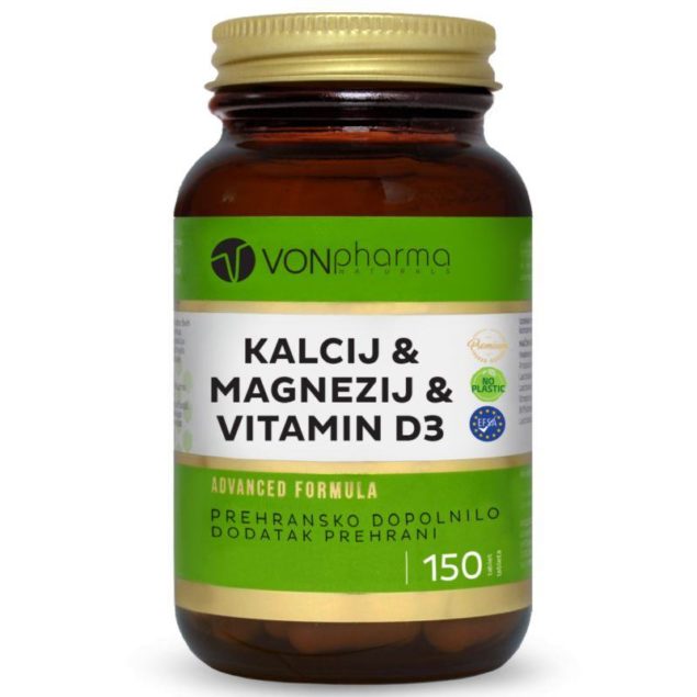 Kalcij Magnezij & Vitamin D3 VONpharma