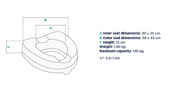 Toaletno povišenje s rukonaslonom